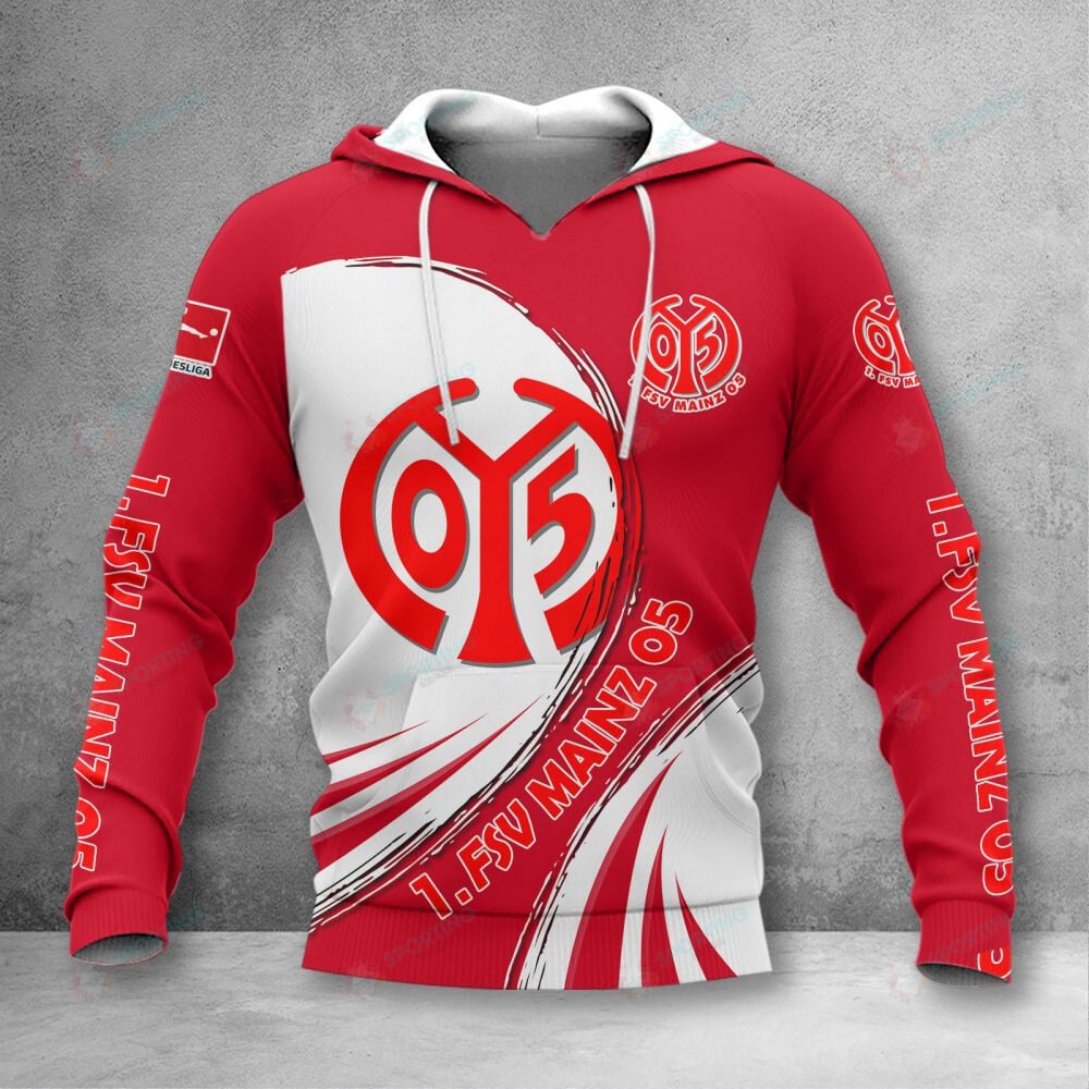 1. FSV Mainz 05 Hoodie Herren | Mainz 05 Kapuzenpullover VITA576