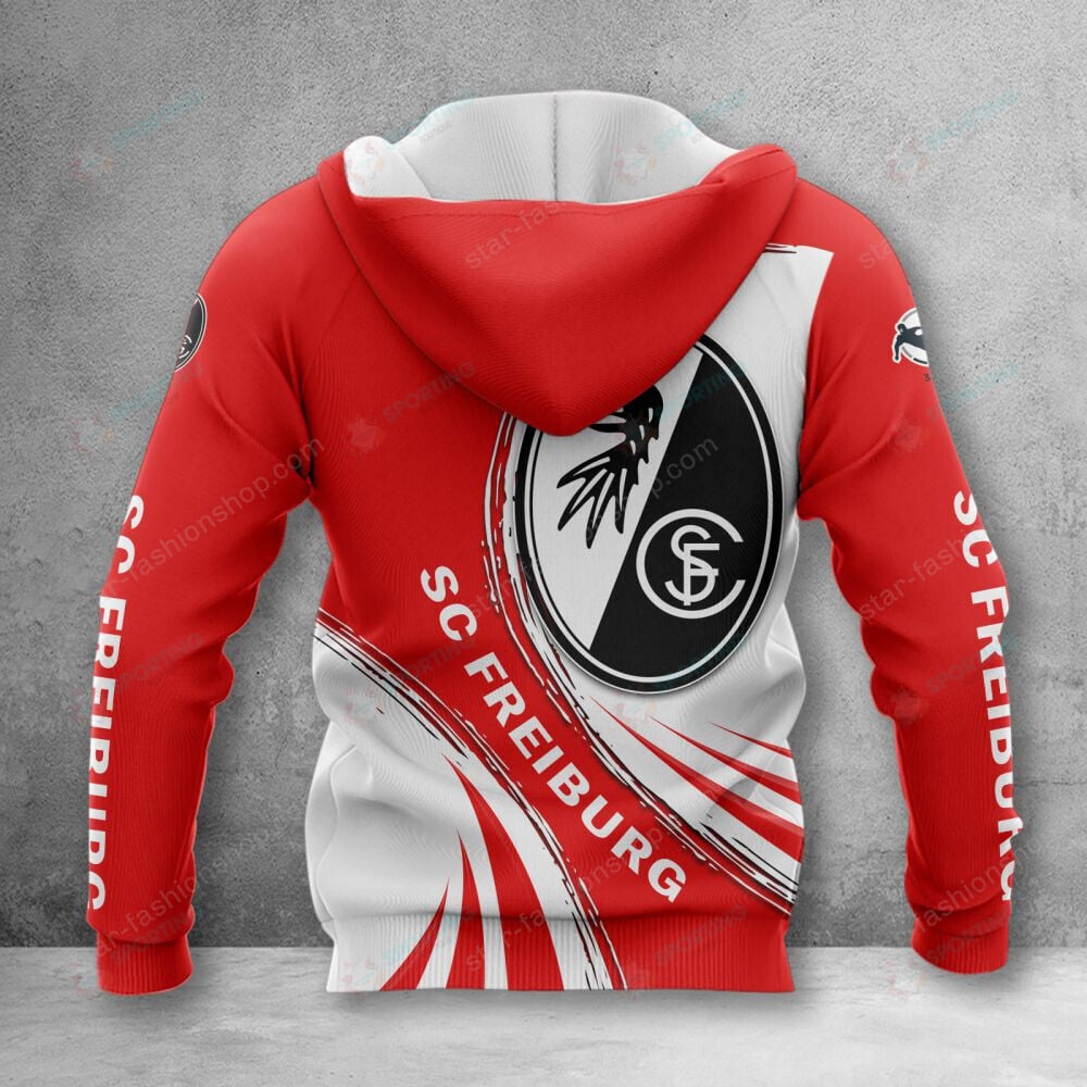 SC Freiburg II Hoodie Herren | SCF II Kapuzenpullover VITA663 – Bild 2