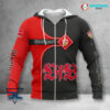 VfB Stuttgart Hoodie Zip Herren | VfB Kapuzenjacke mit Reißverschluss VITC3115