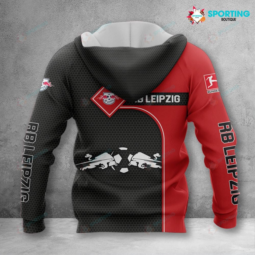 RB Leipzig Hoodie Herren | RBL Kapuzenpullover VITC3110 – Bild 2