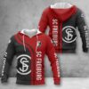 SC Freiburg II Hoodie Herren | SCF II Kapuzenpullover WINA2546
