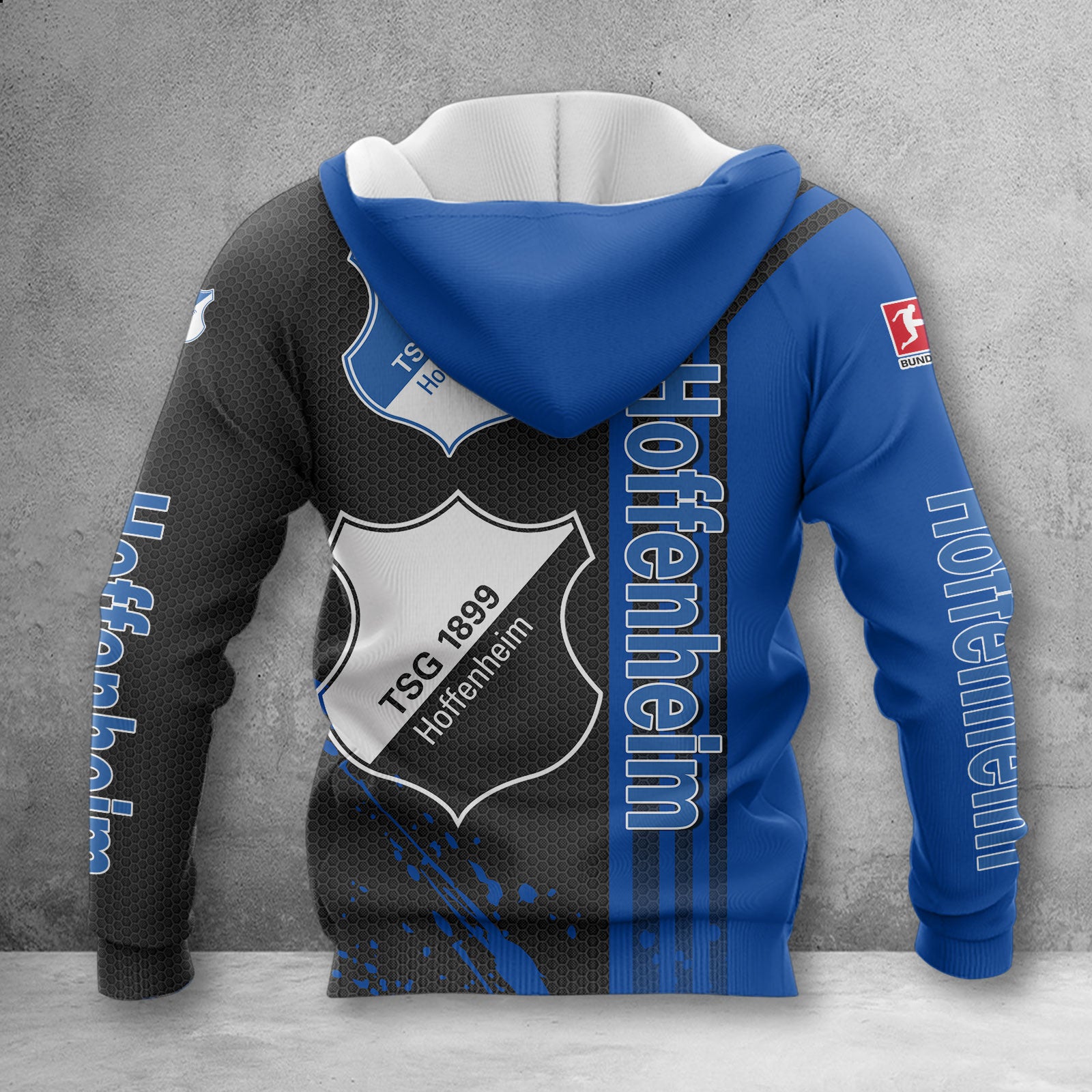 TSG Hoffenheim Hoodie Herren | TSG Kapuzenpullover WINA2753 – Bild 2