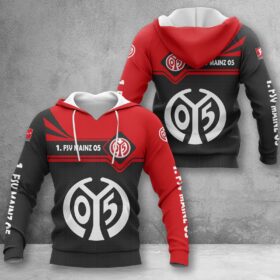 1. FSV Mainz 05 Hoodie Herren | Mainz 05 Kapuzenpullover WINA3155