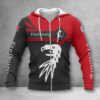 SC Freiburg Hoodie Zip Herren | SCF Kapuzenjacke mit Reißverschluss WINA3164