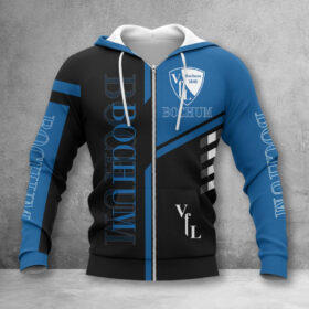 VfL Bochum Hoodie Zip Herren | VfL Kapuzenjacke mit Reißverschluss WINA3482