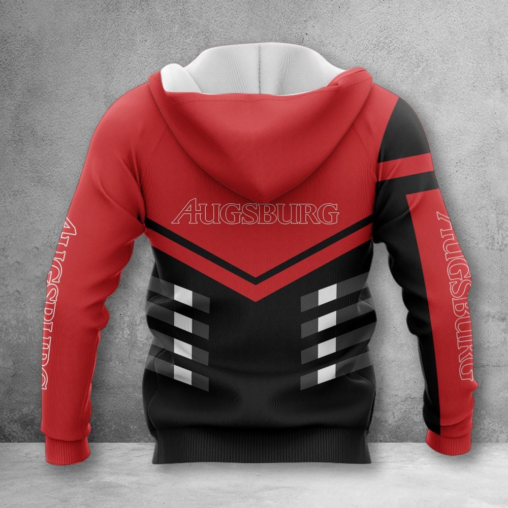 FC Augsburg Hoodie Herren | FCA Kapuzenpullover WINA3529 – Bild 2