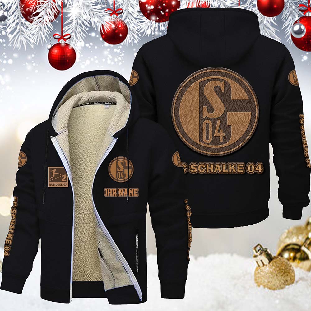 FC Schalke 04 Gefütterte Kapuzenjacke – Bild 2