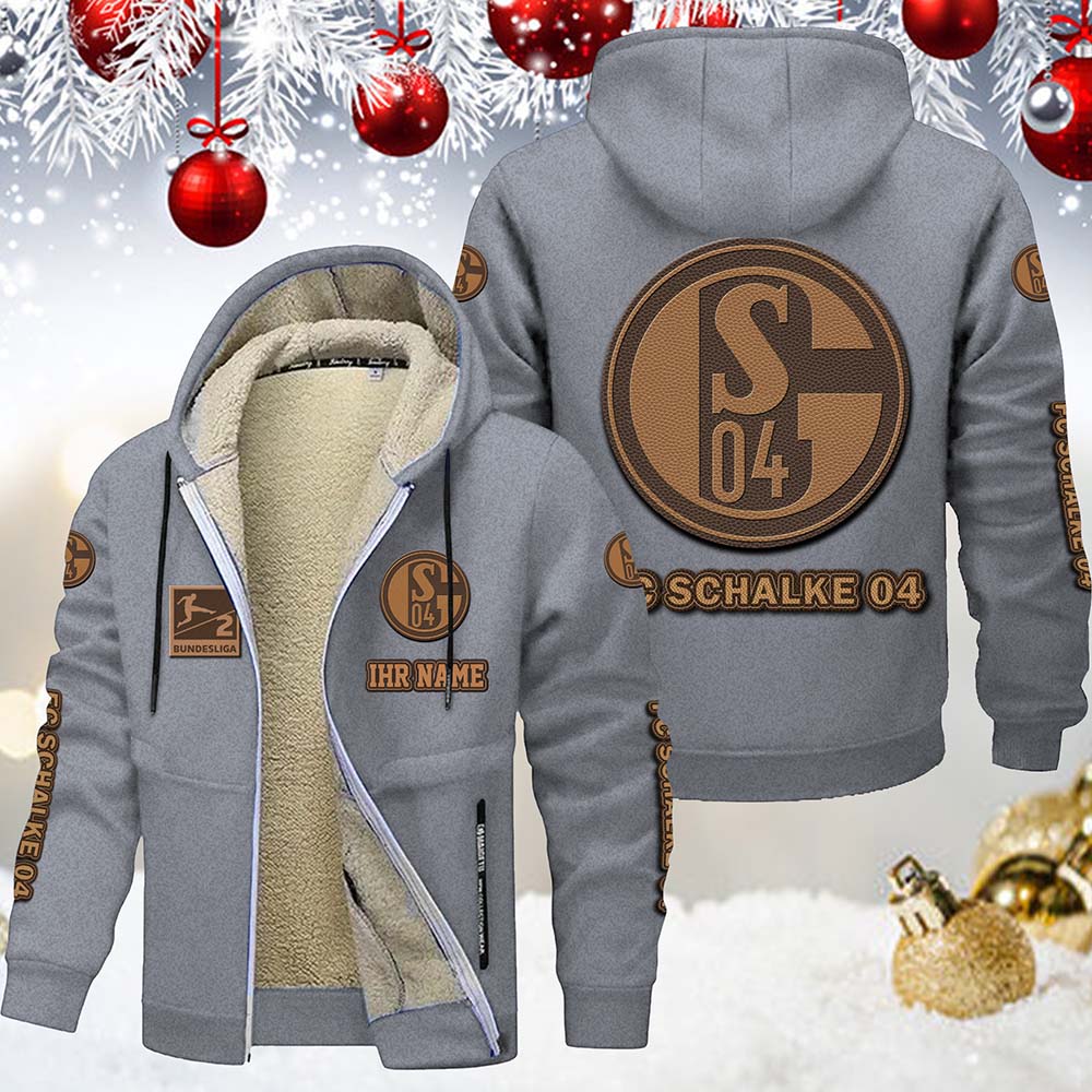 FC Schalke 04 Gefütterte Kapuzenjacke – Bild 5