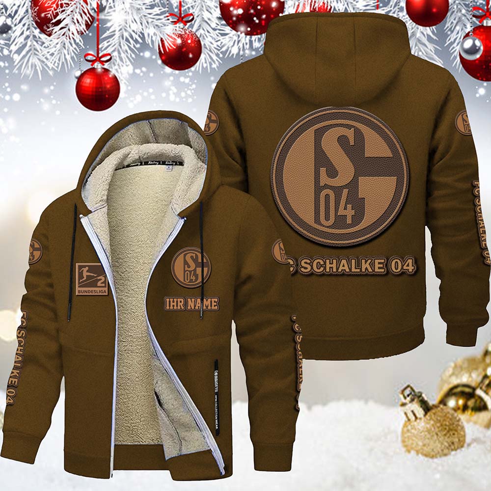 FC Schalke 04 Gefütterte Kapuzenjacke – Bild 7