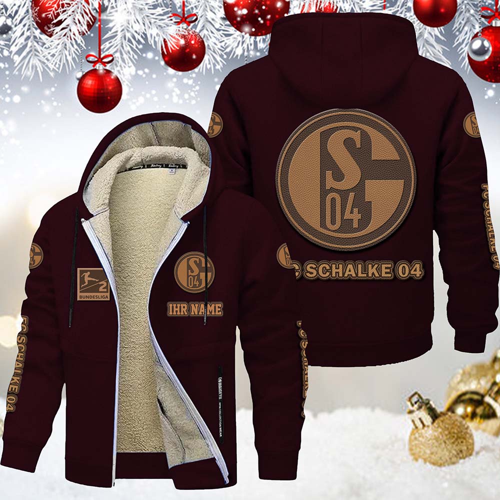 FC Schalke 04 Gefütterte Kapuzenjacke – Bild 8