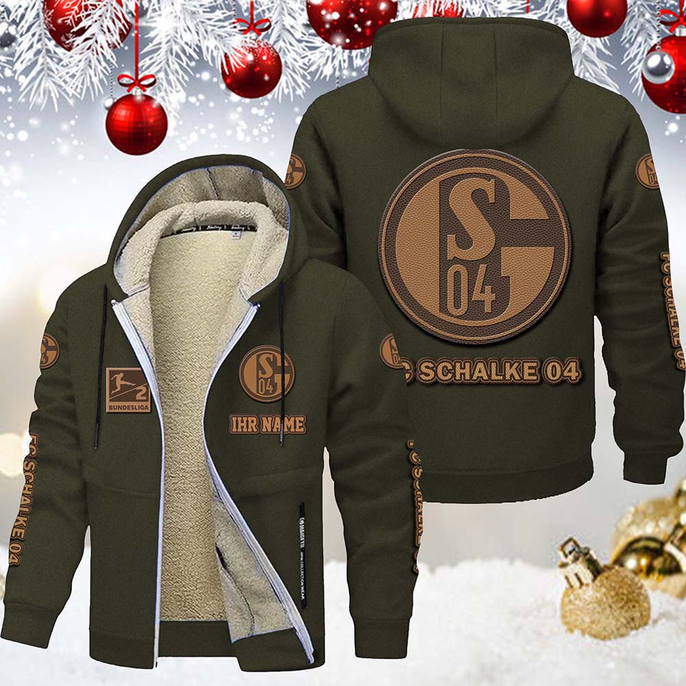 FC Schalke 04 Gefütterte Kapuzenjacke – Bild 9