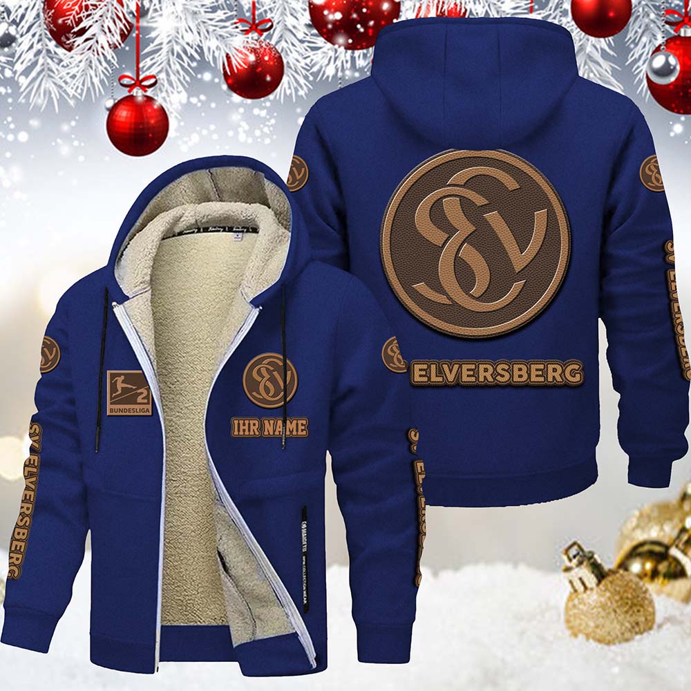 SV 07 Elversberg Gefütterte Kapuzenjacke – Bild 4