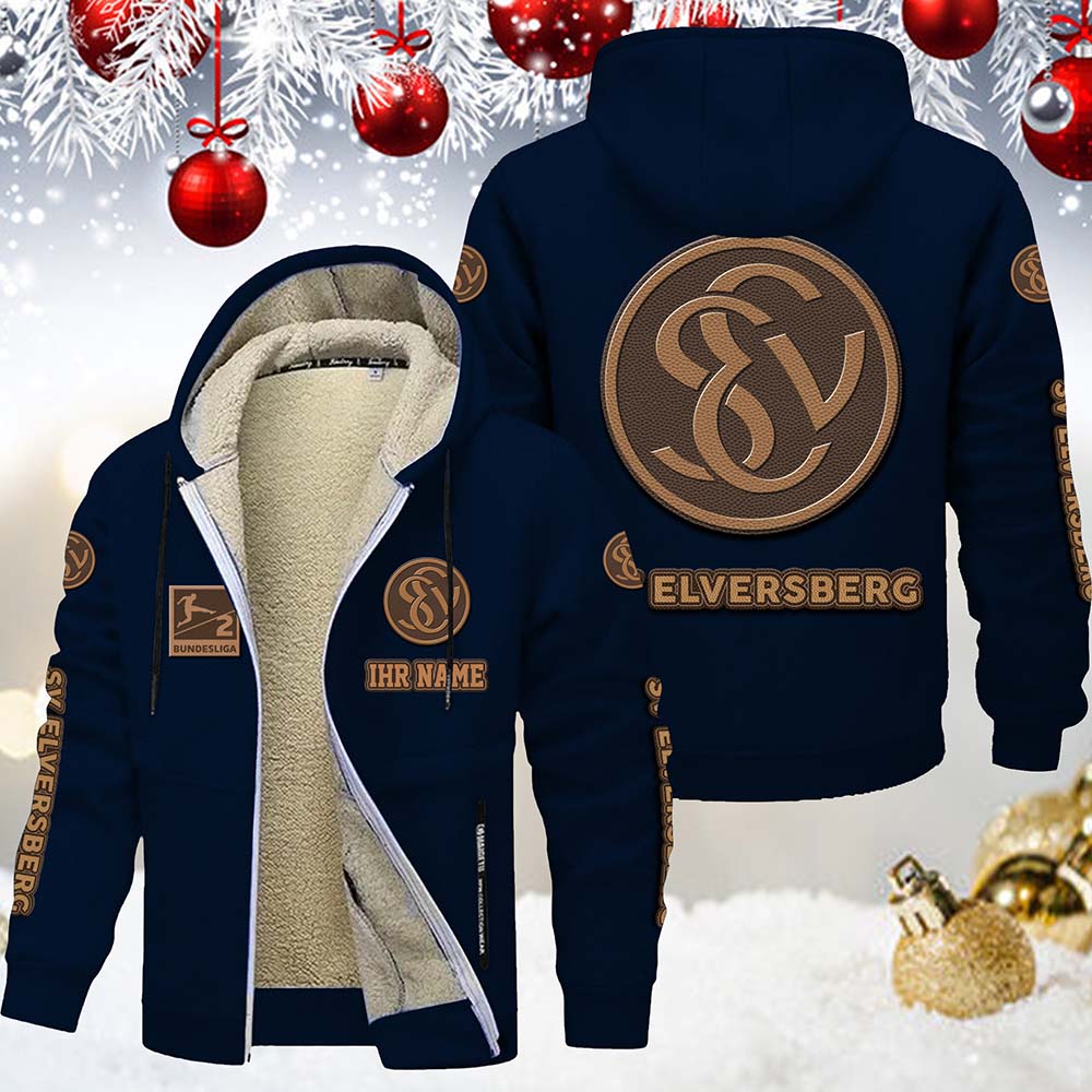 SV 07 Elversberg Gefütterte Kapuzenjacke – Bild 3