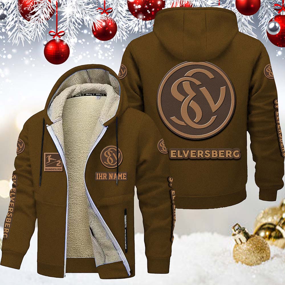 SV 07 Elversberg Gefütterte Kapuzenjacke – Bild 7