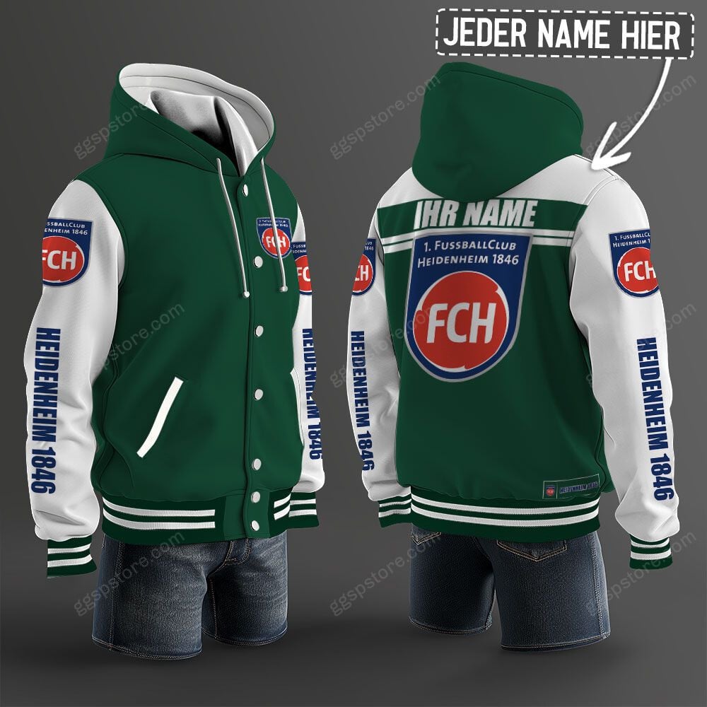 1. FC Heidenheim 1846 Hoodie Jacke – Bild 10
