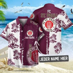 FC St. Pauli Hawaiihemd 12