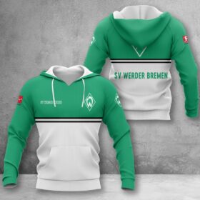 Werder Bremen Hoodie Herren | SVW Kapuzenpullover WINA11850