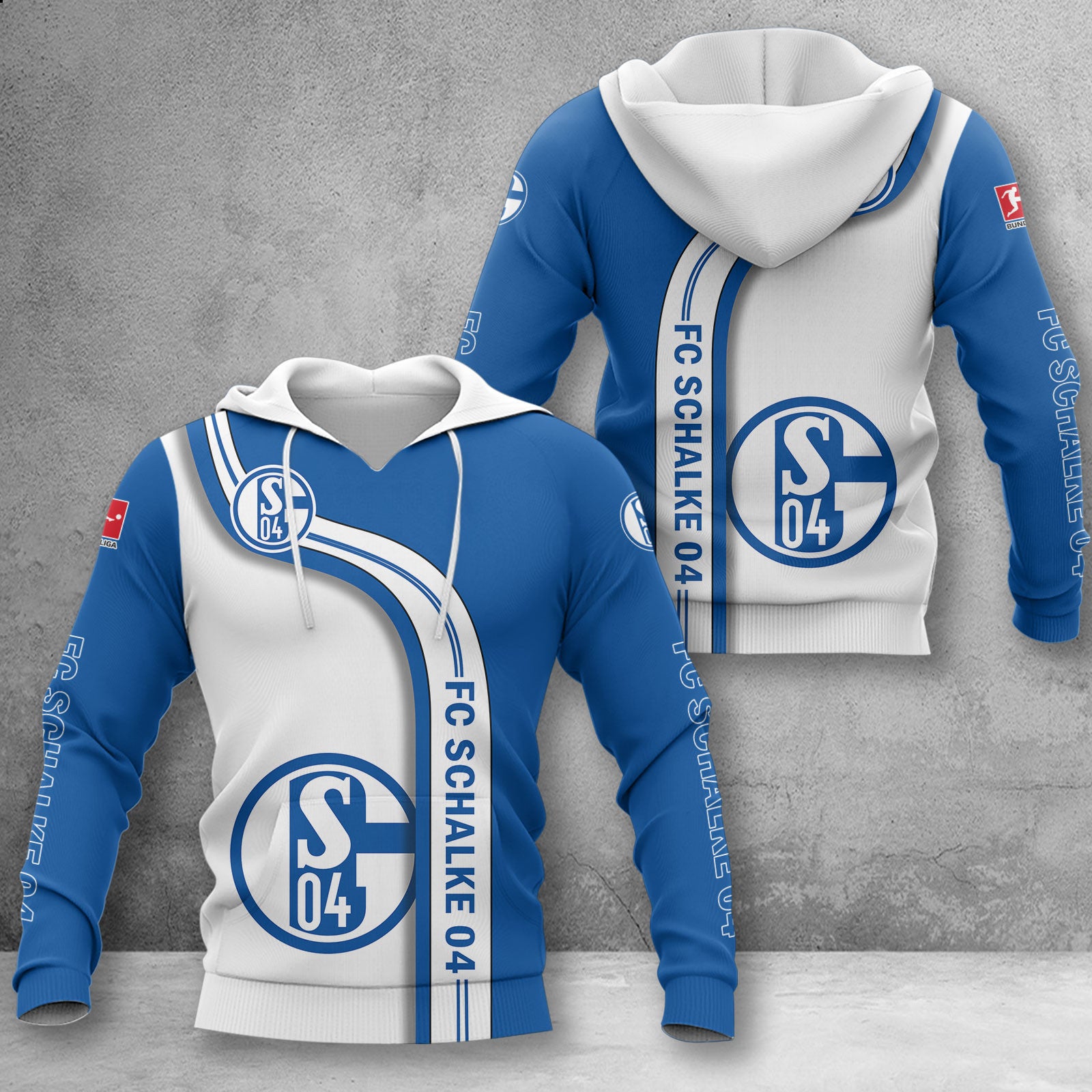 Schalke 04 Hoodie Herren | S04 Kapuzenpullover WINA2808