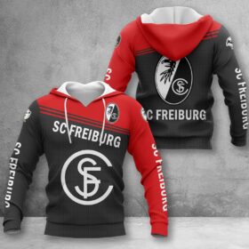 SC Freiburg II Hoodie Herren | SCF II Kapuzenpullover WINA2955