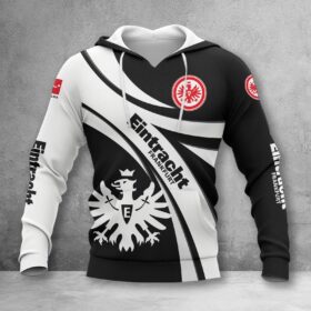 Eintracht Frankfurt Hoodie Herren | SGE Kapuzenpullover WINA2449