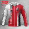 SC Freiburg II Hoodie Zip Herren | SCF II Kapuzenjacke mit Reißverschluss WINA10764