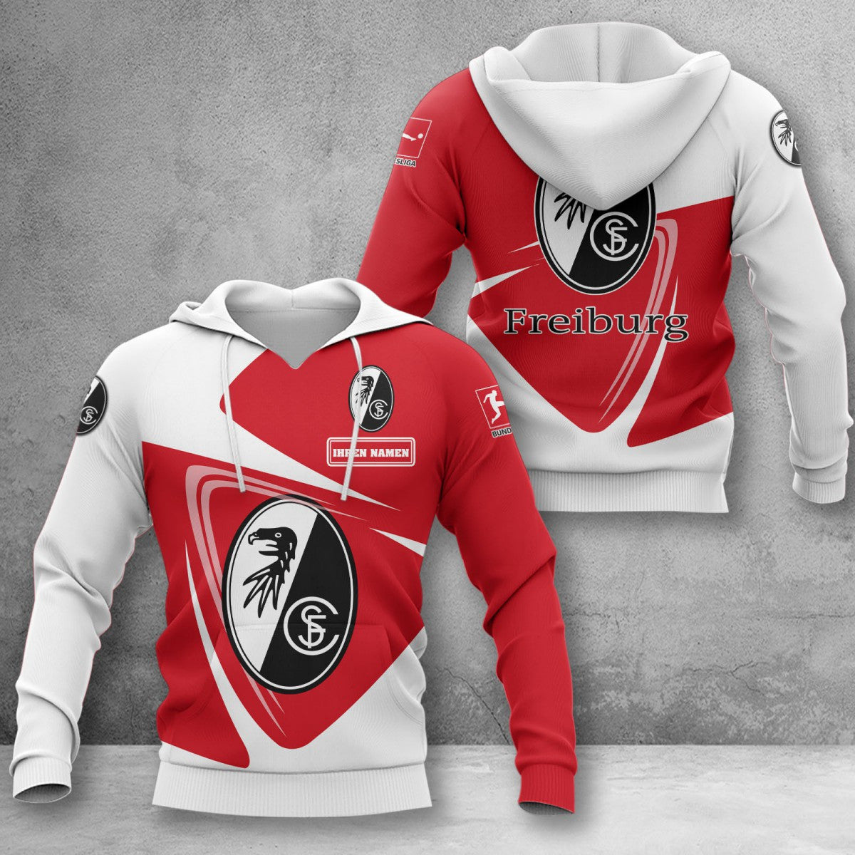 SC Freiburg Hoodie Herren | SCF Kapuzenpullover WINA17714