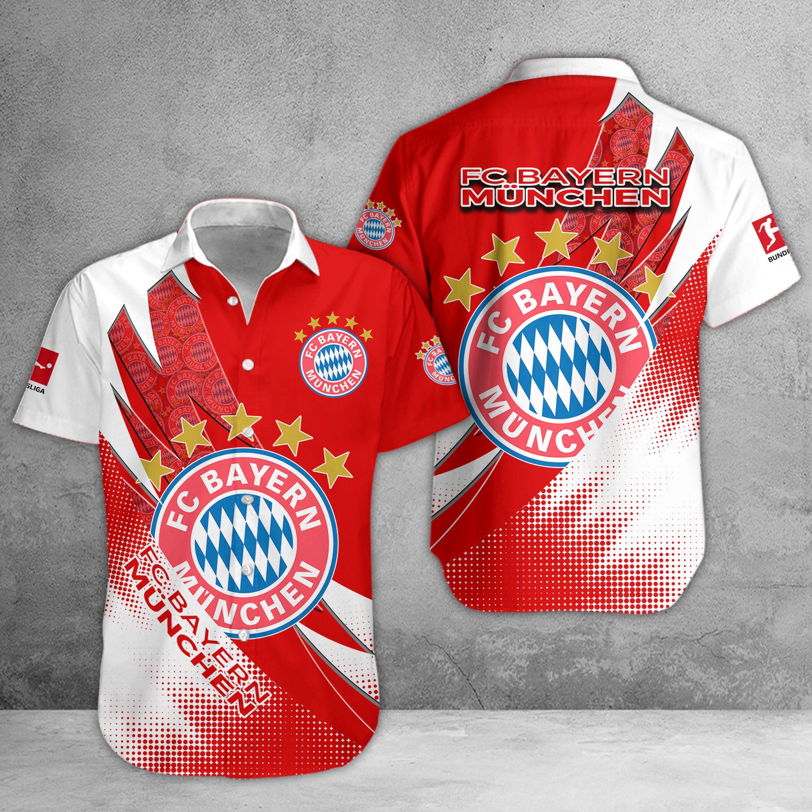 Bayern München Hawaii Shirt | FCB Hawaiihemd WINA23162