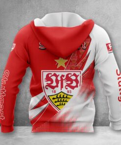 Alternative view of VfB Stuttgart Hoodie Zip Herren | VfB Kapuzenjacke mit Reißverschluss WINA23167