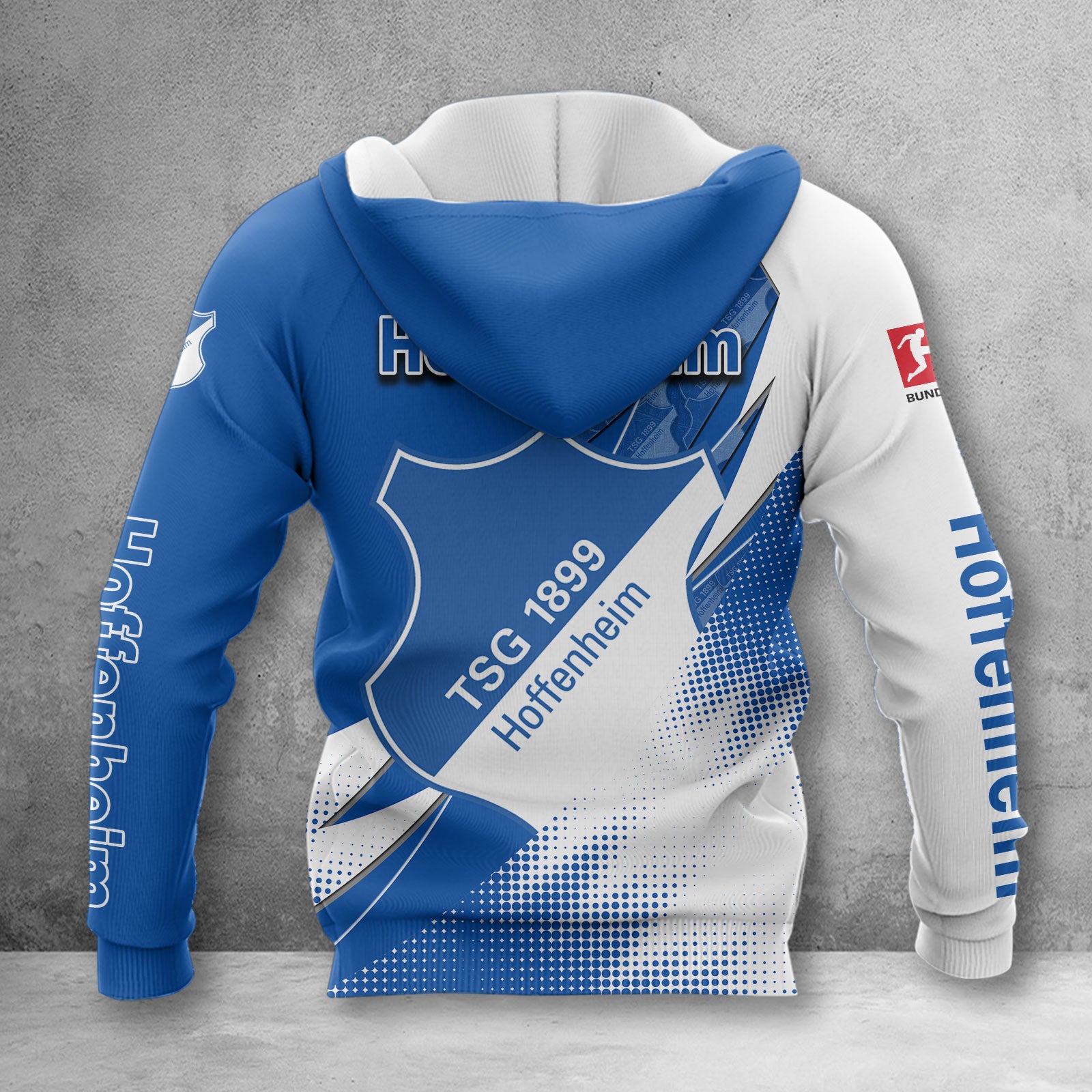 TSG Hoffenheim Hoodie Herren | TSG Kapuzenpullover WINA23165 – Bild 2
