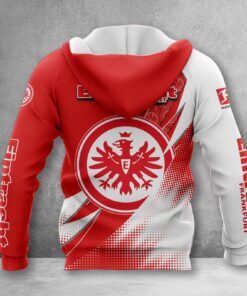 Alternative view of Eintracht Frankfurt Hoodie Herren | SGE Kapuzenpullover WINA23160