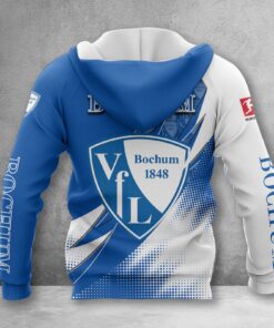 Alternative view of VfL Bochum Hoodie Zip Herren | VfL Kapuzenjacke mit Reißverschluss WINA23168