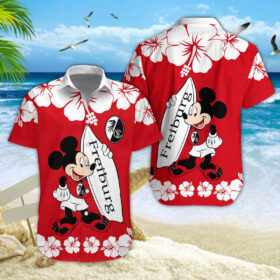 Hawaiihemd SC Freiburg – Herren Sommerhemd Edition A