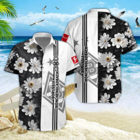 Hawaiihemd Borussia Mönchengladbach – Herren Sommerhemd Edition B
