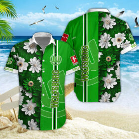 Hawaiihemd VfL Wolfsburg – Herren Sommerhemd Edition B