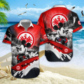 Hawaiihemd Eintracht Frankfurt – Herren Sommerhemd Classic