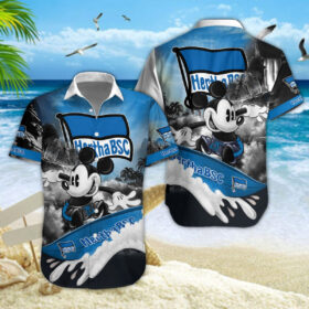 Hawaiihemd Hertha BSC – Herren Sommerhemd Classic