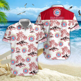 Hawaiihemd Bayern München – Herren Sommerhemd Special