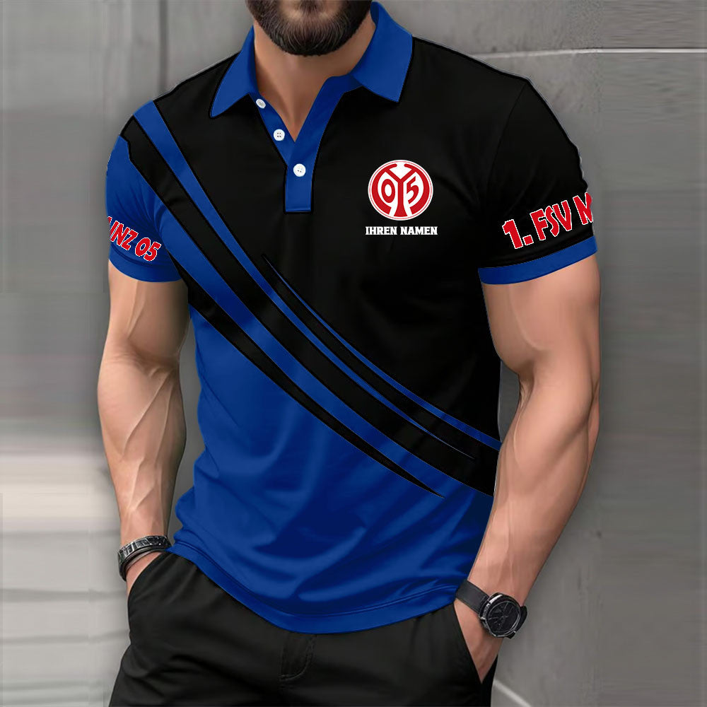1. FSV Mainz 05 Poloshirt | M05 Polohemd Modern – Bild 2