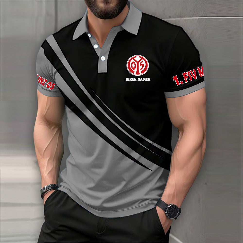 1. FSV Mainz 05 Poloshirt | M05 Polohemd Modern – Bild 4