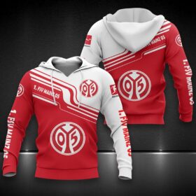 1. FSV Mainz 05 Hoodie Herren | Mainz 05 Kapuzenpullover DDQQA80213