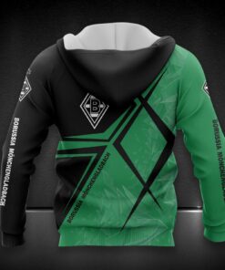 Alternative view of Borussia Mönchengladbach Hoodie Zip Herren | BMG Kapuzenjacke mit Reißverschluss DDQQA90216