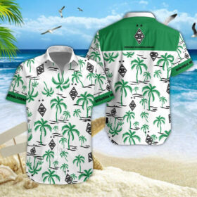 Hawaiihemd Borussia Mönchengladbach – Herren Sommerhemd Premium