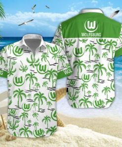 Hawaiihemd VfL Wolfsburg – Herren Sommerhemd Premium