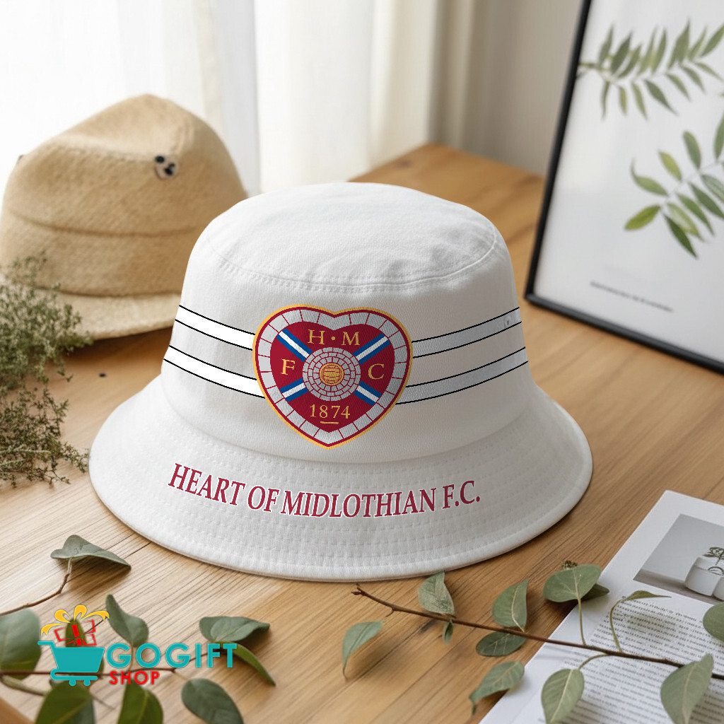 Heart of Midlothian F.C. Bucket Hat | Fischerhut – Bild 3