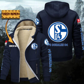 Schalke 04 Gefütterte Kapuzenjacke
