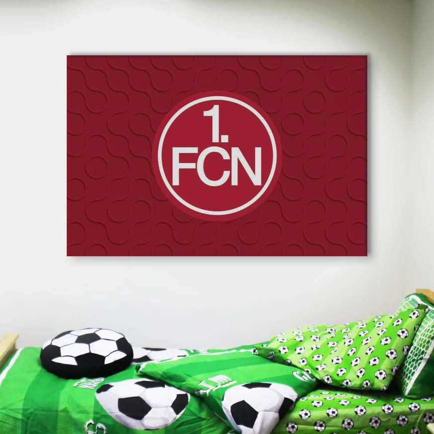 1. FC Nürnberg Sport 08 FCN Leinwandbilder – Bild 4