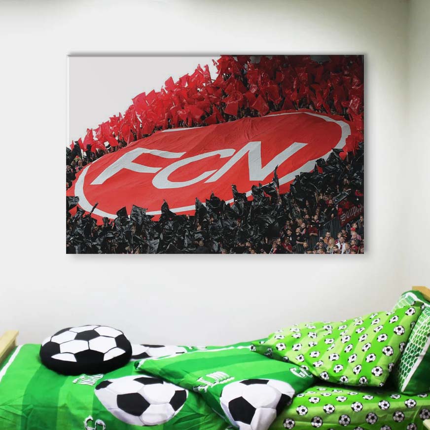 1. FC Nürnberg Sportplatz 02 FCN Leinwandbilder – Bild 4