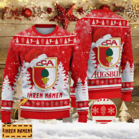 Weihnachtspullover FC Augsburg – Ugly Christmas Sweater