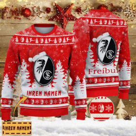 Weihnachtspullover SC Freiburg – Ugly Christmas Sweater