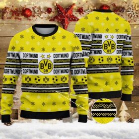 Weihnachtspullover Borussia Dortmund – Ugly Christmas Sweater